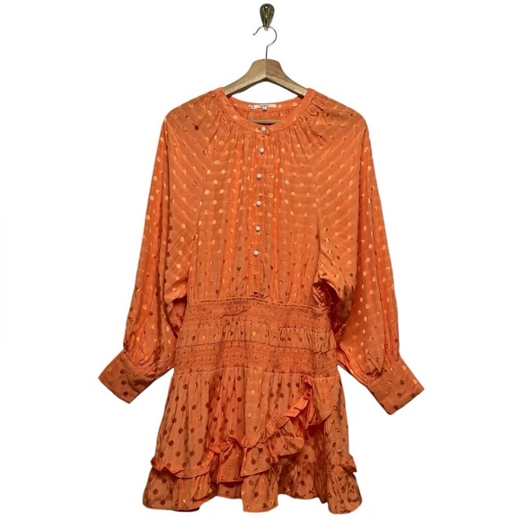 NWOT REVOLVE TULAROSA Charlene Dress Pale Peach S - Picture 6 of 11